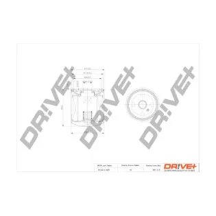 Dr!ve+ DP1110.11.0270 Filtro de aceite