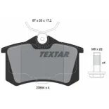 TEXTAR 2355402 Juego de pastillas de freno