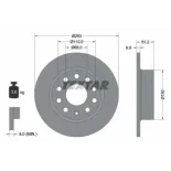 TEXTAR 89015800 Kit frenos, freno de disco