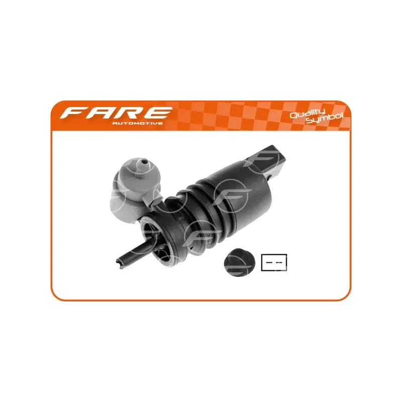 FARE SA 9719 Bomba de agua de lavado, lavado de parabrisas