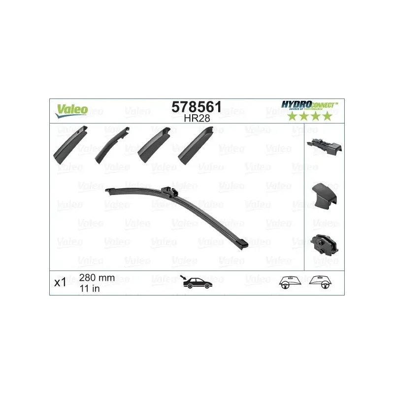 VALEO 578561 Limpiaparabrisas