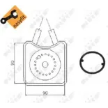 NRF 31305 Radiador de aceite, aceite motor
