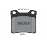 TEXTAR 2127803 Juego de pastillas de freno