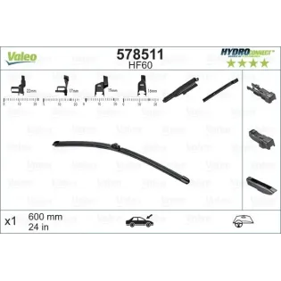 VALEO 578511 Limpiaparabrisas