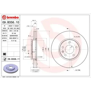 AP 25321 Disco de freno