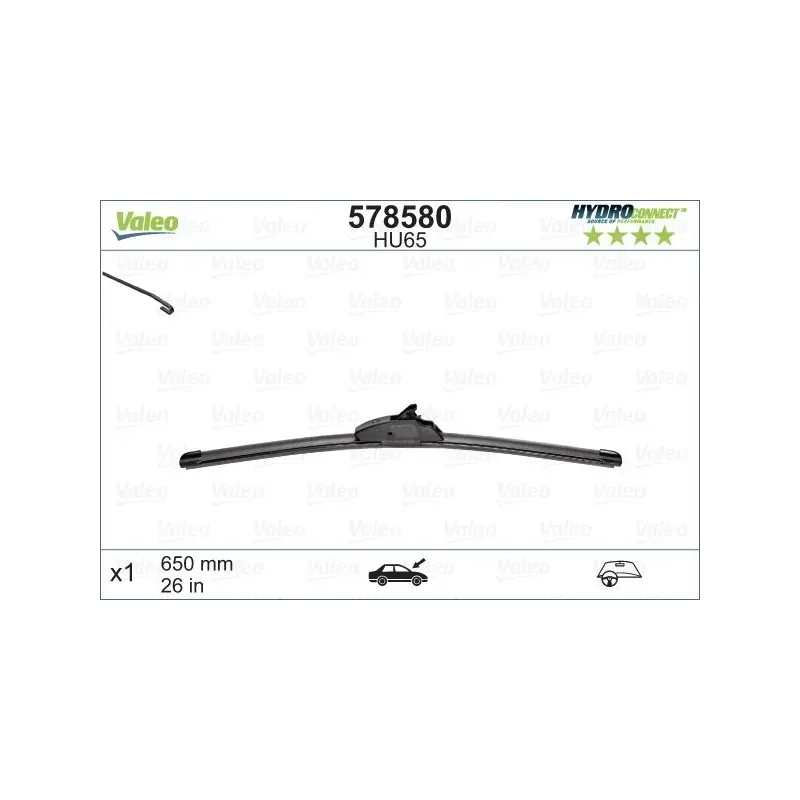 VALEO 578580 Limpiaparabrisas