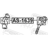 FEBEST AS-1639 Articulación, árbol de dirección