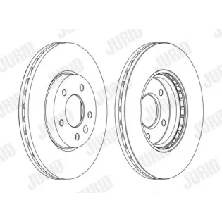 JURID 562631JC-1 Disco de freno