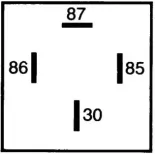 HELLA 4RA 007 791-011 Relé multifunción