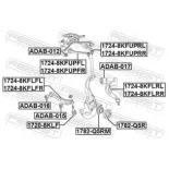 FEBEST ADAB-016 Suspensión, Brazo oscilante