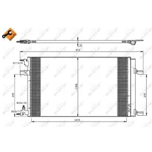 NRF 35919 Condensador, aire acondicionado