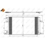 NRF 35919 Condensador, aire acondicionado