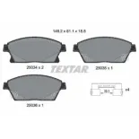 TEXTAR 2503401 Juego de pastillas de freno