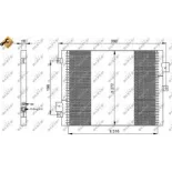 NRF 35795 Condensador, aire acondicionado