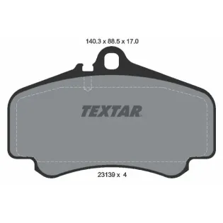 TEXTAR 2313901 Juego de pastillas de freno