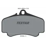 TEXTAR 2313901 Juego de pastillas de freno