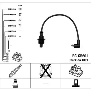 NGK 8471 Juego de cables de encendido
