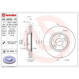 AP 25230 Disco de freno