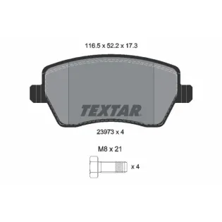 TEXTAR 2397301 Juego de pastillas de freno