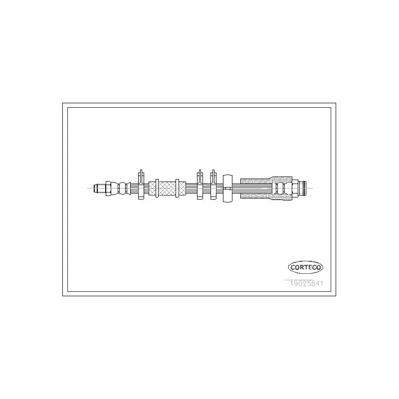 CORTECO 19025841 Tubo flexible de frenos