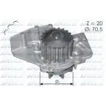 DOLZ C120 Bomba de agua, refrigeración del motor