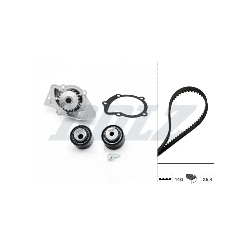 DOLZ KD007 Bomba de agua + kit correa distribución