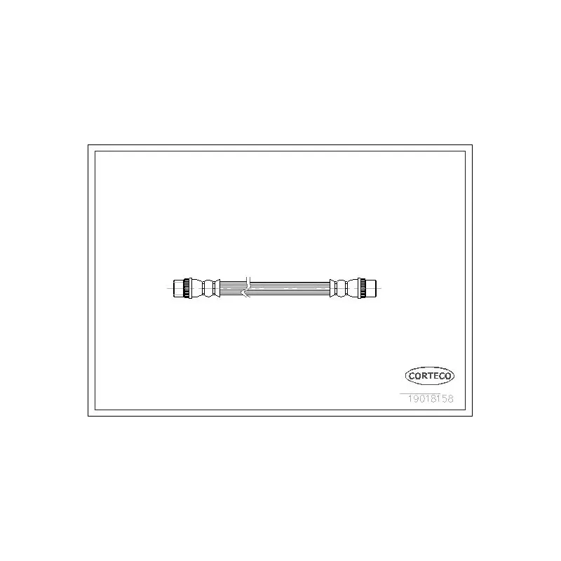CORTECO 19018158 Tubo flexible de frenos