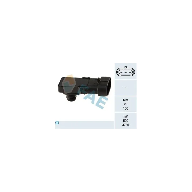 FAE 15016 Sensor, presión colector de admisión