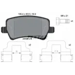 TEXTAR 2449602 Juego de pastillas de freno