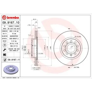 AP 24853 Disco de freno