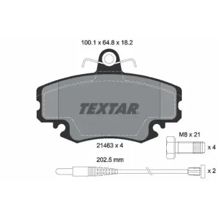 TEXTAR 2146304 Juego de pastillas de freno