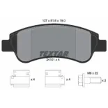 TEXTAR 2410101 Juego de pastillas de freno