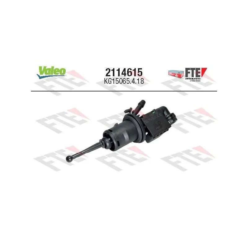VALEO 2114615 Cilindro maestro, embrague