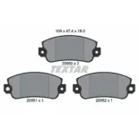 TEXTAR 2095006 Juego de pastillas de freno