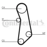 CONTINENTAL CTAM CT1115K1 Juego de correas dentadas