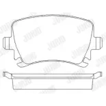 JURID 573158J Juego de pastillas de freno