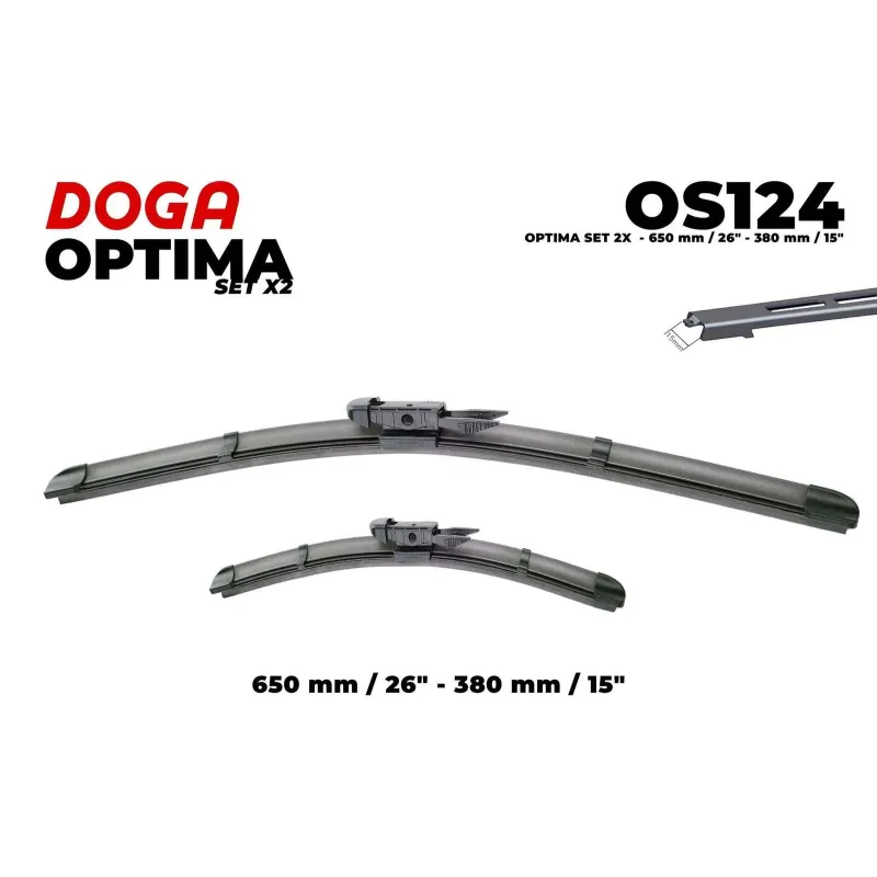DOGA OS124 Limpiaparabrisas