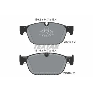 TEXTAR 2231701 Juego de pastillas de freno