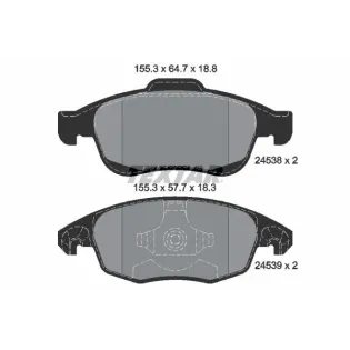 TEXTAR 2453801 Juego de pastillas de freno