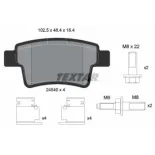 TEXTAR 2454001 Juego de pastillas de freno