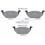 TEXTAR 2313101 Juego de pastillas de freno