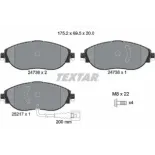 TEXTAR 2473803 Juego de pastillas de freno