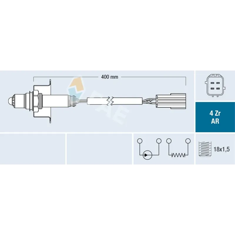 FAE 75613 Sonda Lambda