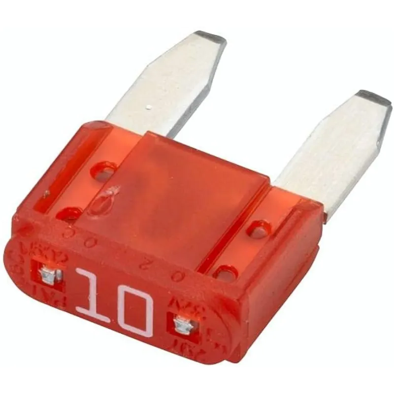 Fusible mini 10 Amperios rojo