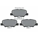 TEXTAR 2568801 Juego de pastillas de freno
