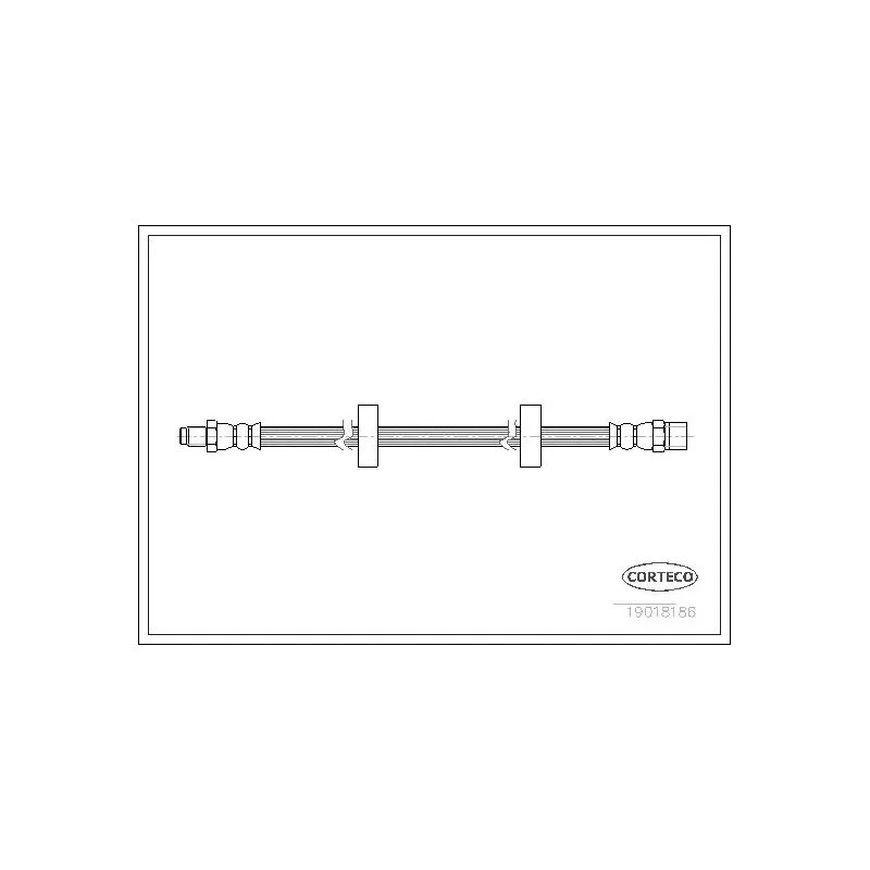 CORTECO 19018186 Tubo flexible de frenos