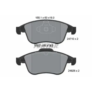 TEXTAR 2471001 Juego de pastillas de freno