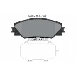 TEXTAR 2433701 Juego de pastillas de freno