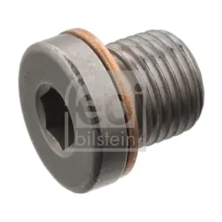 FEBI BILSTEIN 101020 Tapón roscado, carcasa filtro aceite (tapa)