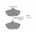 TEXTAR 2066922 Juego de pastillas de freno